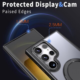 Foto 3 | Foto 3 | Funda De Teléfono Mugcoff Para Samsung Galaxy S23 Ultra 6.8 Pulgadas Negra - Venta Internacional.