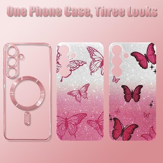 Foto 6 | Foto 6 | Funda De Tpu Rosa Illians Fit Para Samsung Galaxy S25 De 6.2 Pulgadas - Venta Internacional.