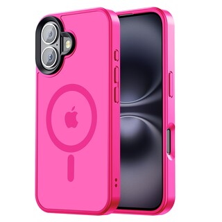 Foto 1 | Foto 1 | Funda Protectora Tigowos Compatible Con Iphone 16 Plus Color Rosa Intenso - Venta Internacional.