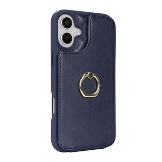 Foto 7 | Foto 7 | Funda Tipo Cartera Lippina Para Iphone 16 Plus De 6.7 Pulgadas Color Azul Oscuro - Venta Internacional.