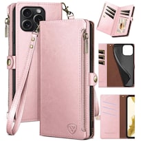 Funda Tipo Cartera Xcasebar Compatible Con Iphone 16 Pro Max - Venta Internacional.