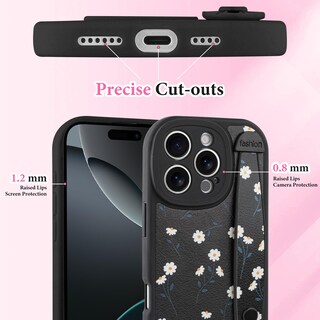 Foto 3 | Foto 3 | Funda De Teléfono Ziye Para Iphone 16 Pro Con Correa Para Dedos Y Manos - Venta Internacional.