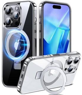 Foto 1 | Foto 1 | Funda Para Teléfono Chicfun Magnética 3 En 1 Con Soporte Para Anillas Y Soporte Para Iphone 16 Pro Max - Venta Internacional.