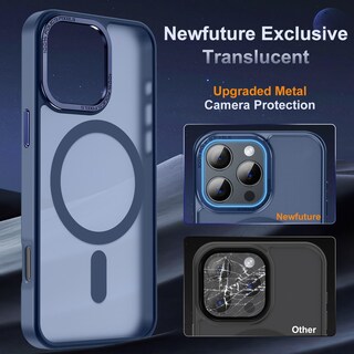 Foto 4 | Foto 4 | Funda De Teléfono Newfuture Diseñada Para Iphone 16 Pro Color Azul Marino - Venta Internacional.