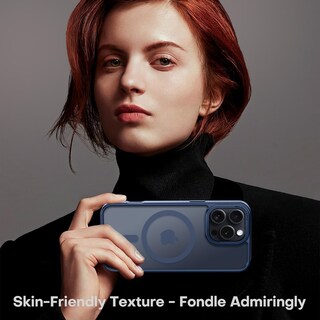 Foto 7 | Foto 7 | Funda De Teléfono Newfuture Diseñada Para Iphone 16 Pro Color Azul Marino - Venta Internacional.