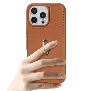 Foto 4 | Foto 4 | Funda Lippina Para Iphone 16 Pro Max Con Tarjetero Color Marrón - Venta Internacional.