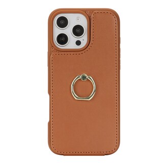 Foto 6 | Foto 6 | Funda Lippina Para Iphone 16 Pro Max Con Tarjetero Color Marrón - Venta Internacional.