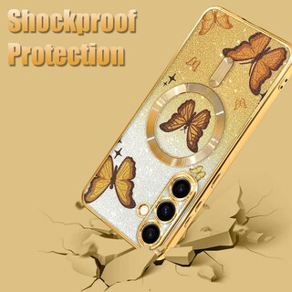 Foto 5 | Foto 5 | Funda Illians Fit Para Samsung Galaxy S25 Plus De 6.7 Pulgadas Color Dorado - Venta Internacional.