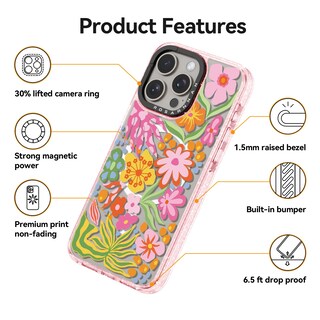 Foto 5 | Foto 5 | Funda Magnética Rosarnnah Para Iphone 15 Pro Magsafe Cute - Venta Internacional.