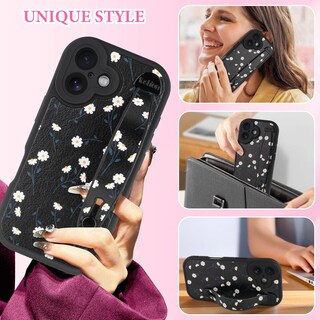 Foto 6 | Foto 6 | Funda De Teléfono Ziye Para Iphone 16 De 6.1 Pulgadas Con Correa Para Dedos Y Manos - Venta Internacional.