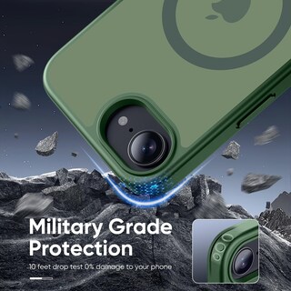 Foto 4 | Foto 4 | Funda Protectora Tigowos Compatible Con Iphone 16e Color Verde - Venta Internacional.
