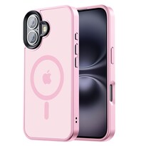 Funda Protectora Tigowos Compatible Con Iphone 16 Color Rosa Claro - Venta Internacional.
