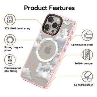 Foto 5 | Foto 5 | Funda De Teléfono Rosarnnah Magnetic Para Iphone 15 Pro Max Magsafe - Venta Internacional.