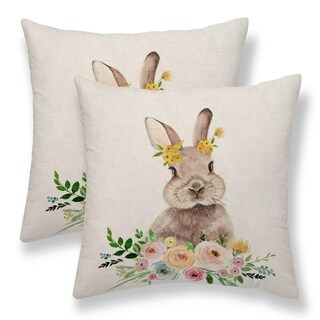 Foto 1 | Foto 1 | Fundas De Almohada Sunshineyan Spring De 60 X 60 Cm Juego De 2 Sábanas - Venta Internacional.