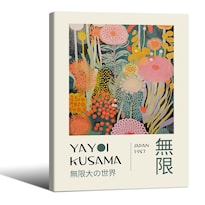 Póster Podafu Abstracto Yayoi Kusama Vintage Tokio 20x25 Cm - Venta Internacional.