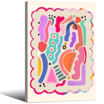 Lámina Mural Medpol Funky Cute Kids Abstracta De 40 X 60 Cm - Venta Internacional.