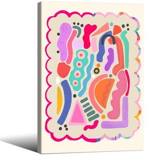 Foto 1 | Foto 1 | Lámina Mural Medpol Funky Cute Kids Abstracta De 40 X 60 Cm - Venta Internacional.