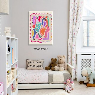 Foto 4 | Foto 4 | Lámina Mural Medpol Funky Cute Kids Abstracta De 40 X 60 Cm - Venta Internacional.