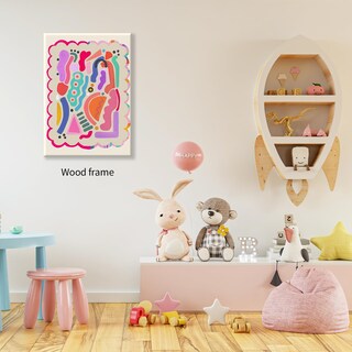 Foto 5 | Foto 5 | Lámina Mural Medpol Funky Cute Kids Abstracta De 40 X 60 Cm - Venta Internacional.