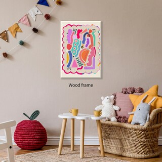 Foto 7 | Foto 7 | Lámina Mural Medpol Funky Cute Kids Abstracta De 40 X 60 Cm - Venta Internacional.