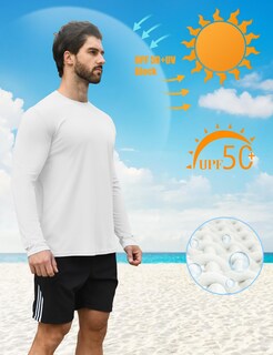 Foto 3 | Foto 3 | Protección Solar Rash Guard Hoplynn Upf 50+ Para Hombre Talla Xl - Venta Internacional.