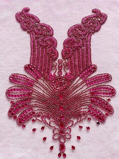 Foto 4 | Foto 4 | Corpiño Con Apliques De Lentejuelas Y Diamantes De Imitación Para Ropa De Vestir  24 X 60 Cm - Venta Internacional.
