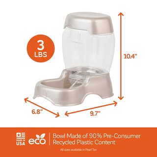 Foto 3 | Foto 3 | Comedero Petmate Pet Cafe Para Perros Y Gatos Color Nacarado 2 7 Kg - Venta Internacional.