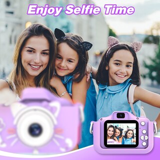 Foto 3 | Foto 3 | Cámara Para Niños Goopow Para Niños De 3 A 8 Años Con Tarjeta Sd De 32 Gb Y 12 Mp Azul - Venta Internacional.