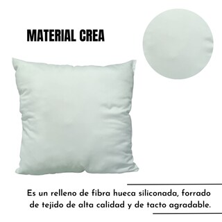 Foto 2 | Foto 2 | Relleno De Cojín Crea 45 X 45 Cm Material Sintético Blanco - Venta Internacional.