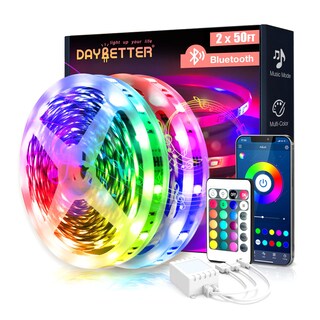 Foto 1 | Foto 1 | Tira De Luces Led Daybetter Sincronización De Música Bluetooth De 100 Pies - Venta Internacional.