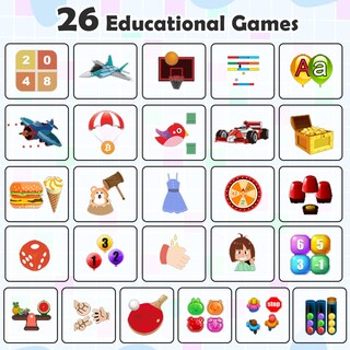 Foto 4 | Foto 4 | Reloj Inteligente Luyiilo Para Niños Con 26 Juegos De Rompecabezas Cámara Hd - Venta Internacional.