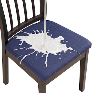 Foto 1 | Foto 1 | Fundas De Cojín De Asiento Fuloon Impermeables 4 Unidades Color Azul Marino - Venta Internacional.