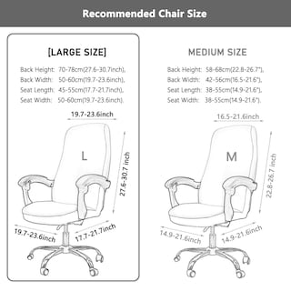 Foto 6 | Foto 6 | Funda Para Silla De Oficina Melaluxe  Universal  Elástica  Talla L Royal - Venta Internacional.