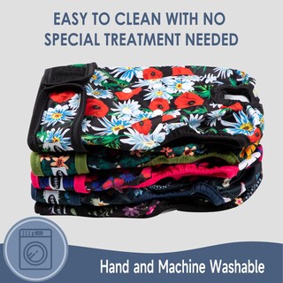 Foto 4 | Foto 4 | Pañales Para Perros Tuiskusa Reutilizables Y Lavables Para Mujer (paquete De 5) - Venta Internacional.