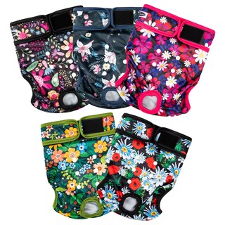 Foto 5 | Foto 5 | Pañales Para Perros Tuiskusa Reutilizables Y Lavables Para Mujer (paquete De 5) - Venta Internacional.