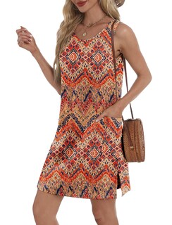 Foto 3 | Foto 3 | Vestido De Playa Bkrive Tropical Vacation Swing Floral Boho M Para Mujer - Venta Internacional.