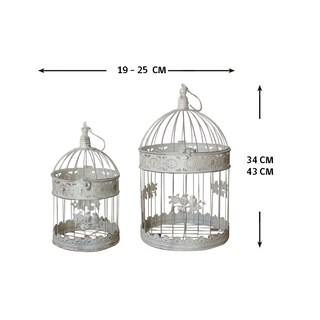 Foto 2 | Foto 2 | Mueble Cage Santa Ana Provenzal  2 Unidades Xl  25 X 25 X 43 Cm - Venta Internacional.