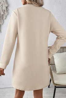 Foto 2 | Foto 2 | Vestido Tipo Sudadera Ocstrade Casual De Manga Larga Para Mujer - Venta Internacional.