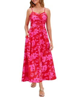 Foto 1 | Foto 1 | Vestido Largo Annebouti Verano Primavera 2025 Para Mujer Rojo - Venta Internacional.