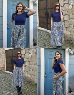 Foto 5 | Foto 5 | Vestido Zeagoo Easter A-line Summer Midi Con Mangas Cortas - Venta Internacional.