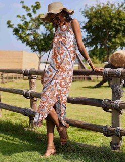 Foto 6 | Foto 6 | Vestido Zeagoo Casual Estampado De Playa Con Estampado Floral De Verano Para Mujer - Venta Internacional.