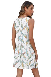 Foto 5 | Foto 5 | Vestido De Verano Bkrive 2025 Para Mujer Holgado Casual Con Bolsillos - Venta Internacional.