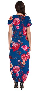 Foto 6 | Foto 6 | Vestido Largo Jeqeocafy Para Mujer Verano 2025 Cuello Redondo Con Bolsillos - Venta Internacional.