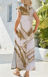 Foto 5 | Foto 5 | Vestido Zeagoo Para Mujer Casual Floral Largo Verano Playa Talla M - Venta Internacional.