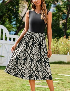 Foto 3 | Foto 3 | Vestido Casual Zeagoo Con Estampado Floral Y Bolsillos Para Mujer - Venta Internacional.