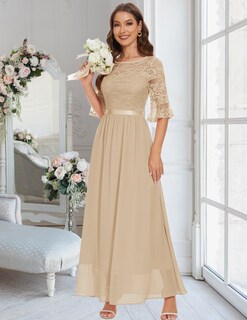 Foto 5 | Foto 5 | Vestido De Dama De Honor Wedtrend Wt0314 Champagne Para Mujer - Venta Internacional.