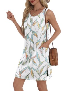 Foto 3 | Foto 3 | Vestido De Verano Bkrive Tropical Vacation Tank Sin Mangas M - Venta Internacional.