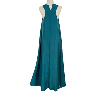 Foto 5 | Foto 5 | Vestido Largo De Lino Sin Mangas Mingyuezai Con Bolsillos Para Mujer - Venta Internacional.