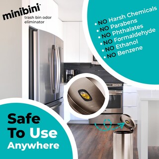 Foto 7 | Foto 7 | Dispositivo Eliminador De Olores Flint Minibini Para 30 Días Con Aroma A Limón - Venta Internacional.