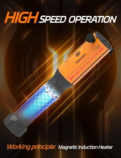 Foto 5 | Foto 5 | Calentador De Inducción Magnética Con Extracción De Pernos Solares 1100 W 110 V - Venta Internacional.